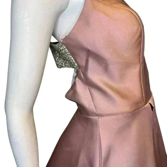 Pink By Alexia Designs Ball Gow Backless Ptom Dress Size 12. - Picture 9 of 15